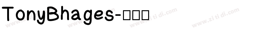 TonyBhages字体转换