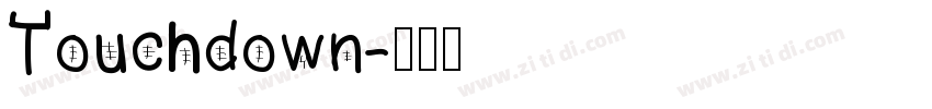 Touchdown字体转换