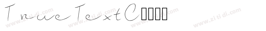 TrueTextC字体转换