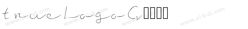 trueLogoG字体转换