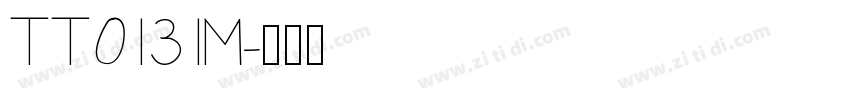 TT0131M字体转换