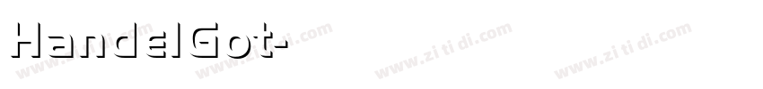 HandelGot字体转换