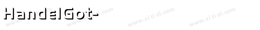 HandelGot字体转换