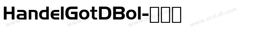 HandelGotDBol字体转换