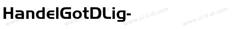 HandelGotDLig字体转换