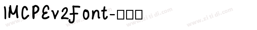 IMCPEv2Font字体转换