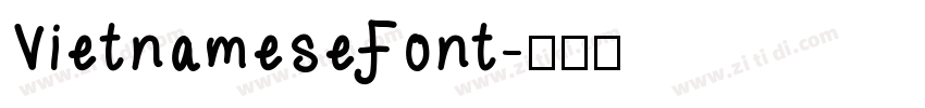 VietnameseFont字体转换