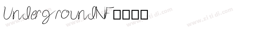 UndergroundNF字体转换