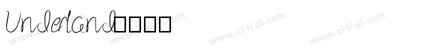 Underland字体转换