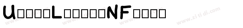 UnderLondonNF字体转换