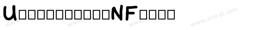 UndergroundNF字体转换