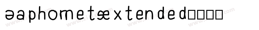 BaphometExtended字体转换
