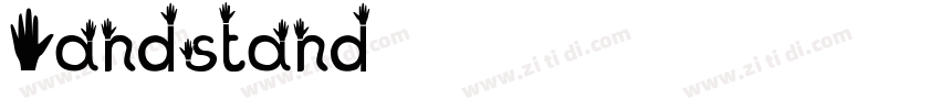 Handstand字体转换