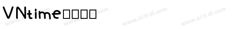 VNtime字体转换