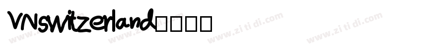 VNswitzerland字体转换