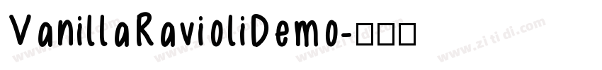 VanillaRavioliDemo字体转换 VanillaRavioliDemo字体转换
