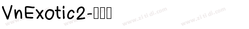 VnExotic2字体转换
