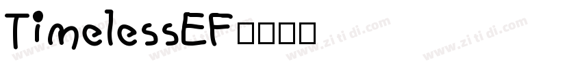 TimelessEF字体转换