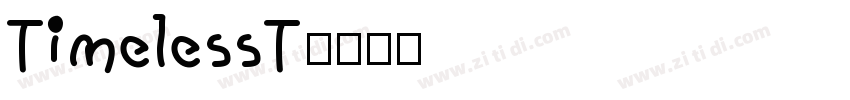 TimelessT字体转换
