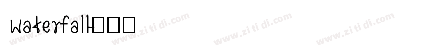 Waterfall字体转换