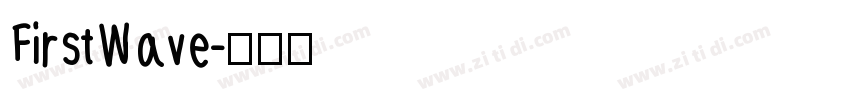 FirstWave字体转换