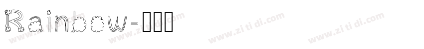Rainbow字体转换