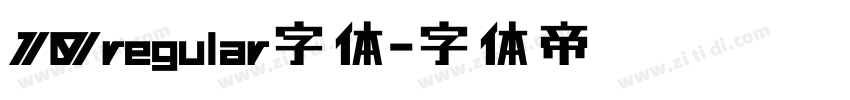 10regular字体字体转换