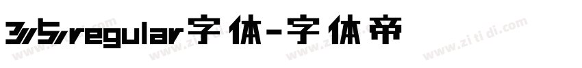 35regular字体字体转换