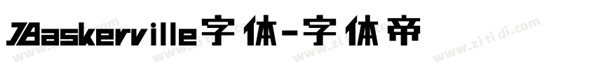 Baskerville字体字体转换