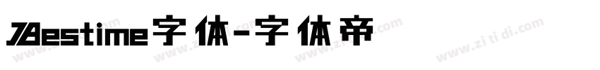 Bestime字体字体转换