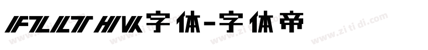 FZLTHK字体字体转换