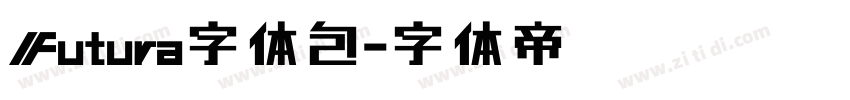 Futura字体包字体转换