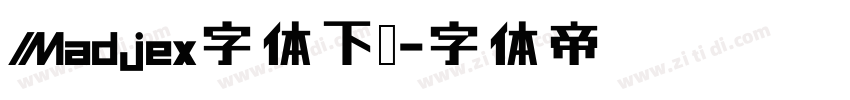 Madjex字体下载字体转换