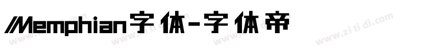 Memphian字体字体转换