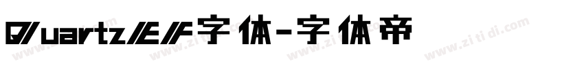 QuartzEF字体字体转换