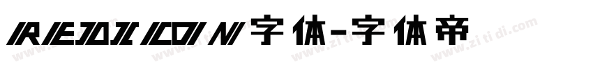 REDICON字体字体转换