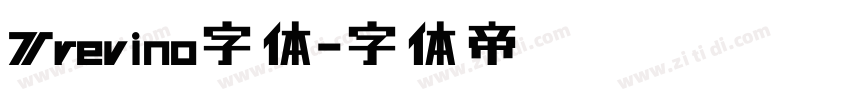 Trevino字体字体转换