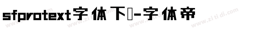 sfprotext字体下载字体转换