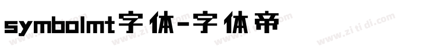 symbolmt字体字体转换
