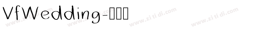 VfWedding字体转换