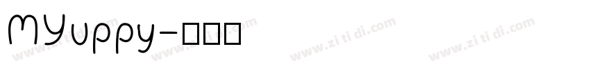 MYuppy字体转换