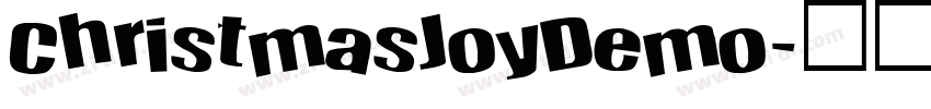 ChristmasJoyDemo字体转换
