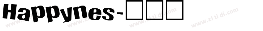 Happynes字体转换