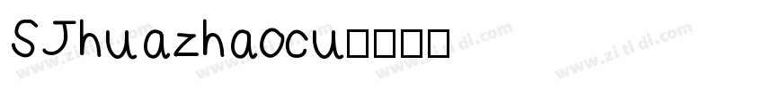 SJhuazhaocu字体转换
