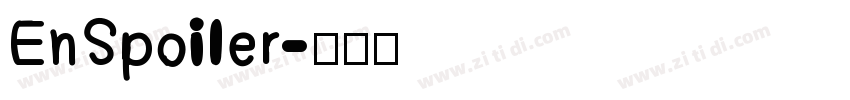 EnSpoiler字体转换