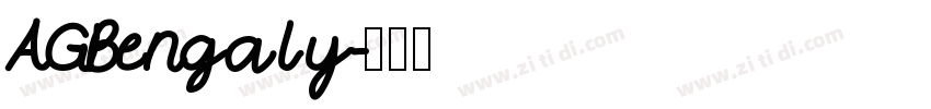 AGBengaly字体转换