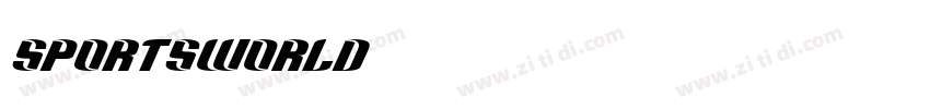 SportsWorld字体转换