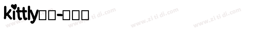 kittly原始字体转换
