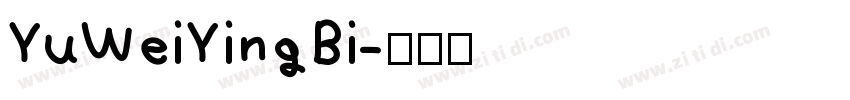 YuWeiYingBi字体转换