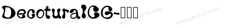 DecoturaICG字体转换